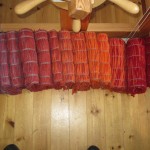 length of woven chenille